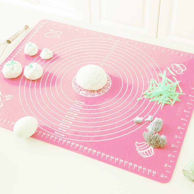 Silikonová protiskluzová podložka na hnětení a pečení pro domácí kuchyni