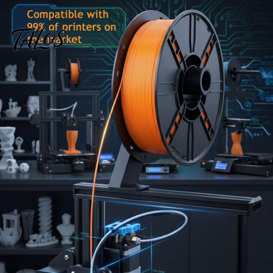 Low Warpage Filament Matte 3D Printer PLA Filament, 1.75mm 250g Spool, High Precision Printing for DIY Projects, Models and Crafts