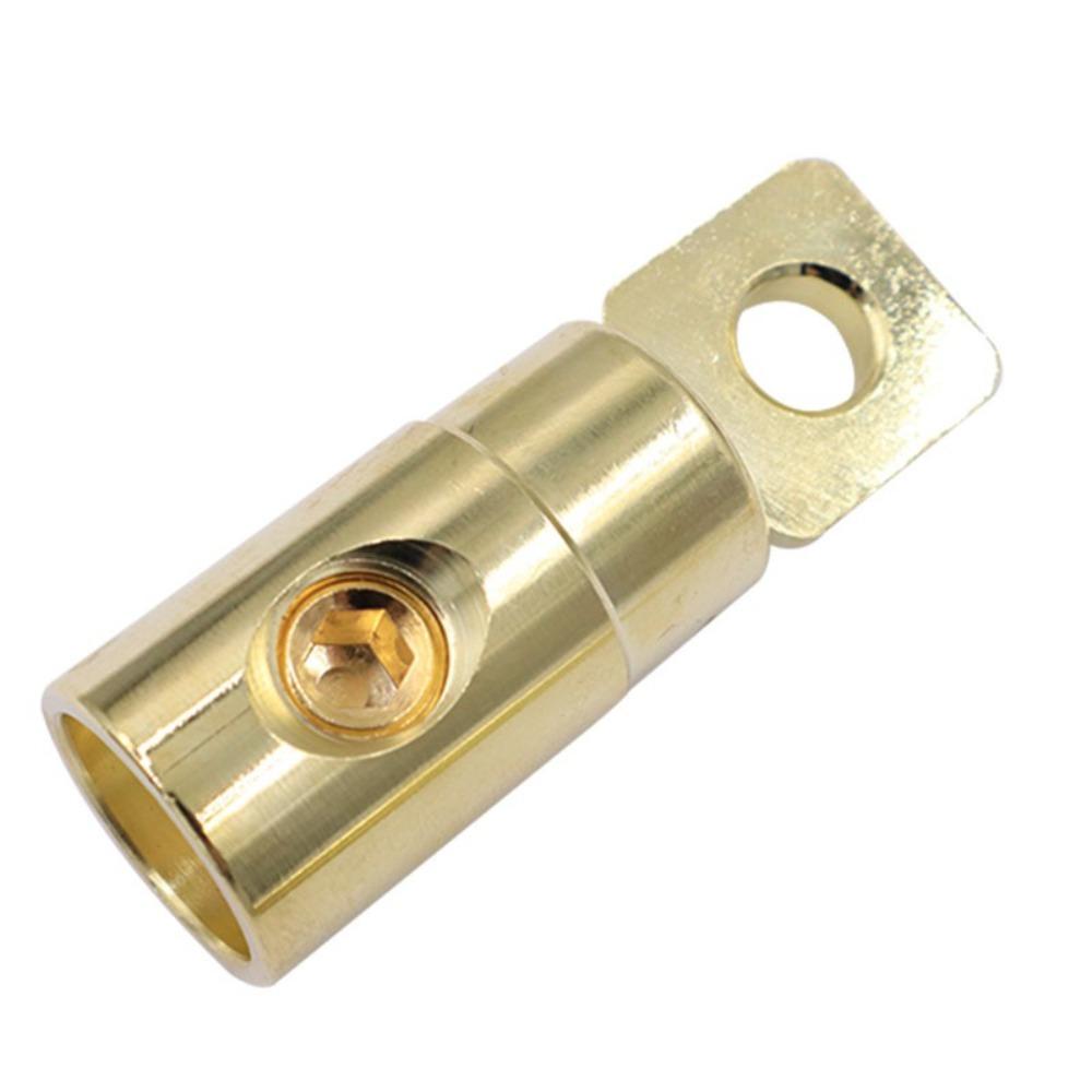 Brass Car Audio Connector O-Type Power Supply Reducer High Quality Car Audio Modified Connector