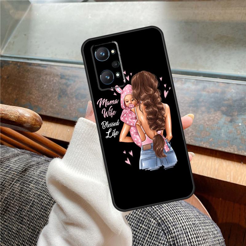 

Beautiful Mother Daughter Son Case For Realme 15 Pro 11 12 13 14 Pro Plus C65 C67 C61 C53 C55 C51 C25 C63 C71 C75 GT6 GT7 Realme C25 C25s