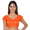 Readymade Desigenr Stitched Blosue Women's Silk Blend Crop Top Choli Dress