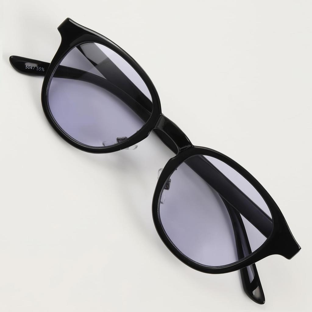 FASHION Boston Frame Sunglasses with Nose Colored Clear UV400 for Men and No Accessories Included [What Say] Pads, Lenses, Lenses, Protection, Women,