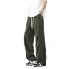 Overalls boys spring and autumn new straight loose mopping trousers high street casual versatile wide-leg trousers men