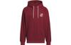 adidas Small Logo Waffle Hoodie Sweatshirt Men's Dark Red JE6100