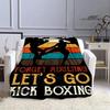 3D Boxing Printing Blanket blankets for beds Flange Warm blanket Home travel blankets bed linings birthday gift