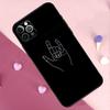 Rock Roll Skull Phone Case For iPhone 17 Pro Max 11 14 15 16 Pro Max Plus 12 13 Mini 17 Air 16e Back Cover