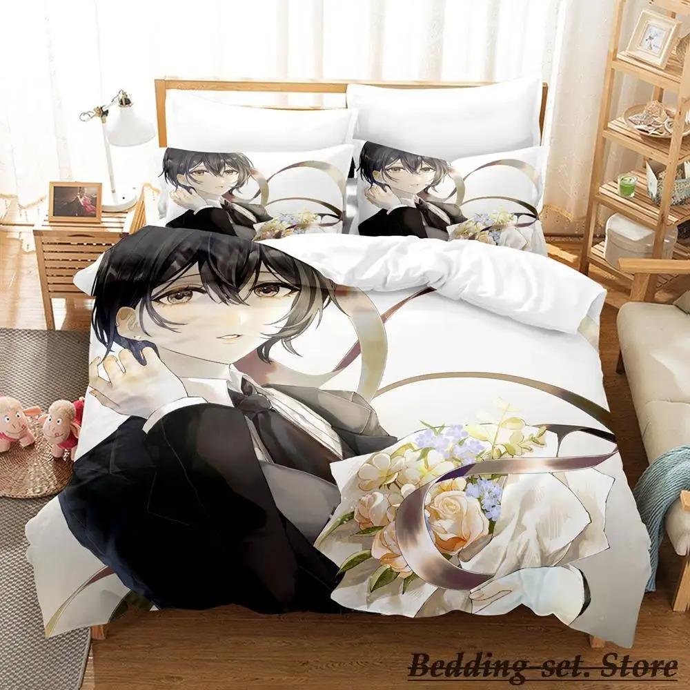 D4DJ All Mix Sängkläder Set Enkelt Twin Full Queen King Size Sängset Vuxen Barn Sovrum Påslakanset Anime sängkläder Säng
