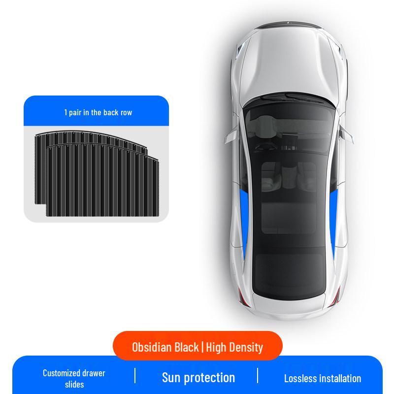 Magnetic Car Sunshade Privacy Curtain for Side Windows