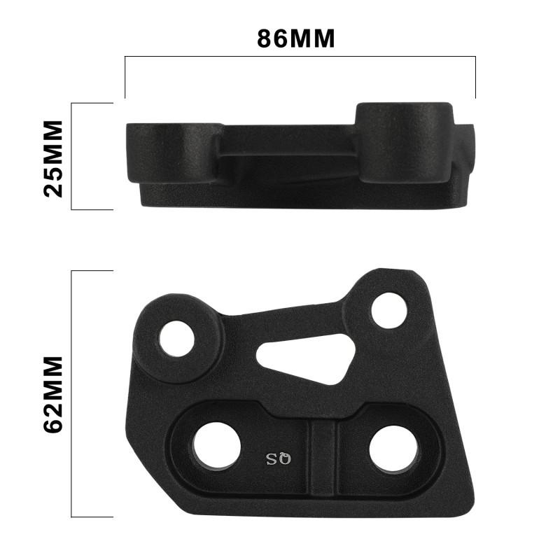 High-Quality Aluminum Right Footpeg Bracket TALARIA X3 Motorcycle Aftermarket Upgrade