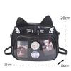Ita Oshikatsu Shoulder Show Clear Crossbody Small Cute Perfect Backpack [PandaSays] Bag, Bag, Bag, Bag, Pouch, Bag, 2-Way, Cat-Shaped Fashion, Gift,