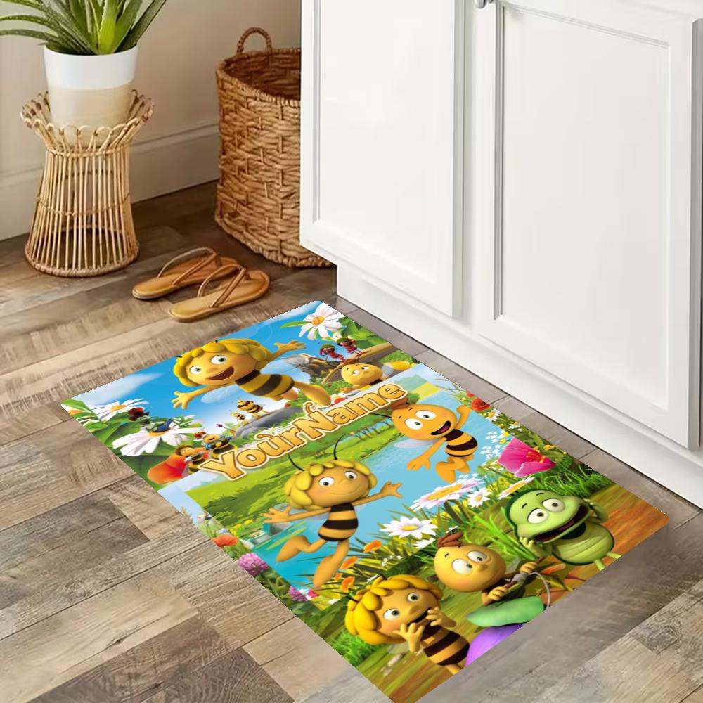 Biene Maja Customize Your Name Kitchen Rug Runner Rug Laundry Mat Hallway Entryway The Best Gift Choice