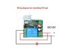 12V Wireless Remote Control Switch & Metal 2-Key Remote for A On/B Off Electric Locks or LED.