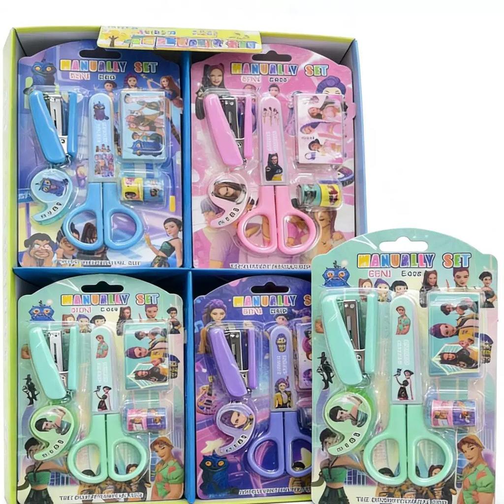 Demon Hunter K-pop Girl Group Notebook & Stationery Set