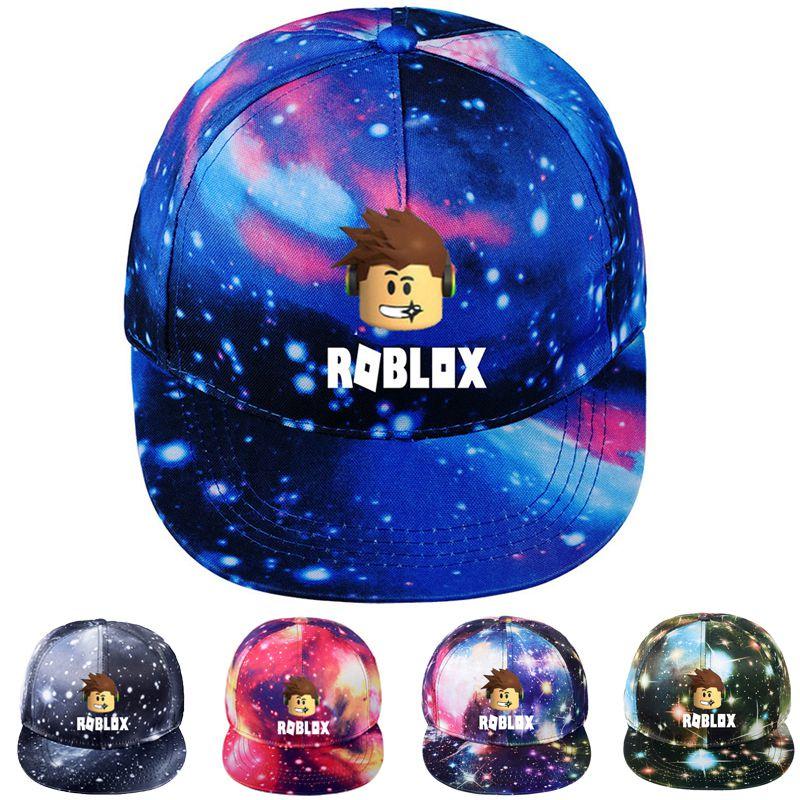 Game Roblox Starry Sky Baseball Cap Unisex Hip Hop Trucker Hat