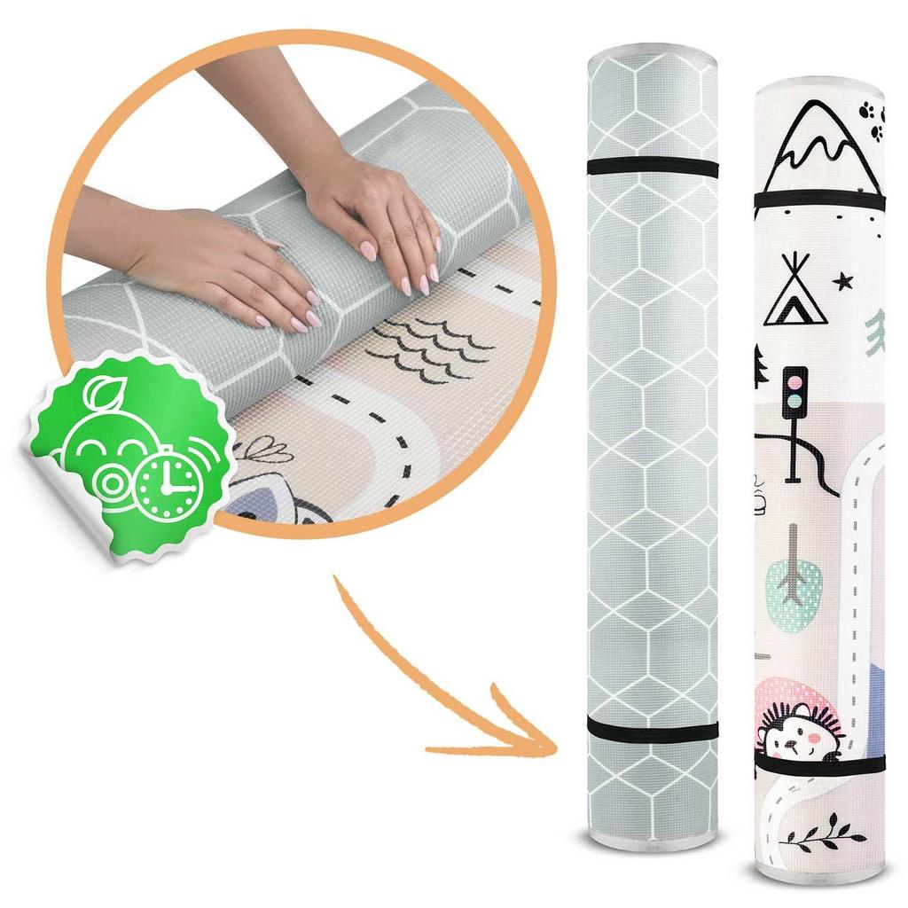 Rolled Educational Foam Mat 180 X 150 X Nukido