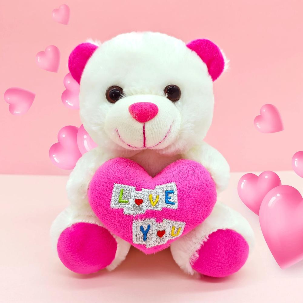 Cute Bear Simulation Stuffed Toys Lena Bear Plush Toy Pillow Birthday Gift Express Love Bear Love Bear