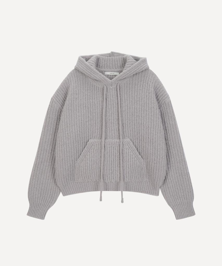 Daenkeudieo Soft Hachi Hooded Knit - Gray