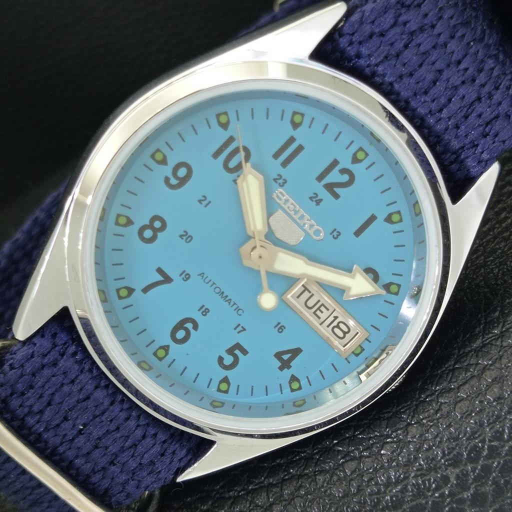 

VINTAGE REFURBISHED SEIKO 5 AUTOMATIC 6309A JAPAN MENS WRIST WATCH a441671-1 Sk-a441671