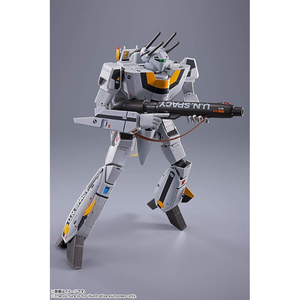 TAMASHII NATIONS DX Chogokin VF-1S Valkyrie Roy Focker Special 300mm Action Figure ABS PVC Diecast Painted