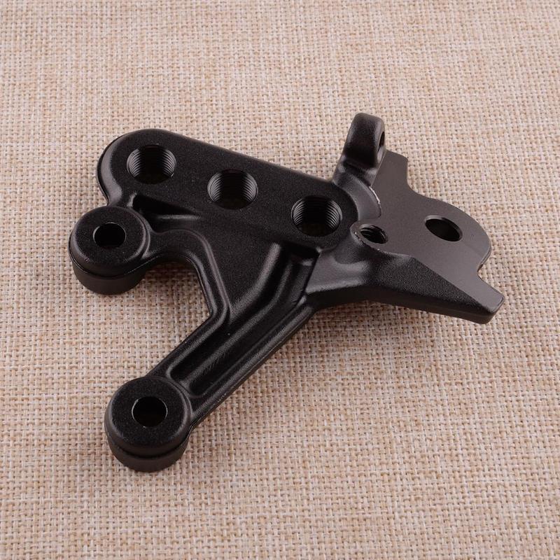 New Motorcycle Left Foot Peg Bracket Billet Pedal Brace Accessories Black Fit For Sur-Ron Light Bee S X