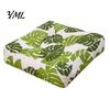 Comfortable Floor Pillow for Tatami Modern Stylish Chair Cushion, Ultra Soft Square Geometric or High-elastic PP Cotton Office Pad Plant Prints,