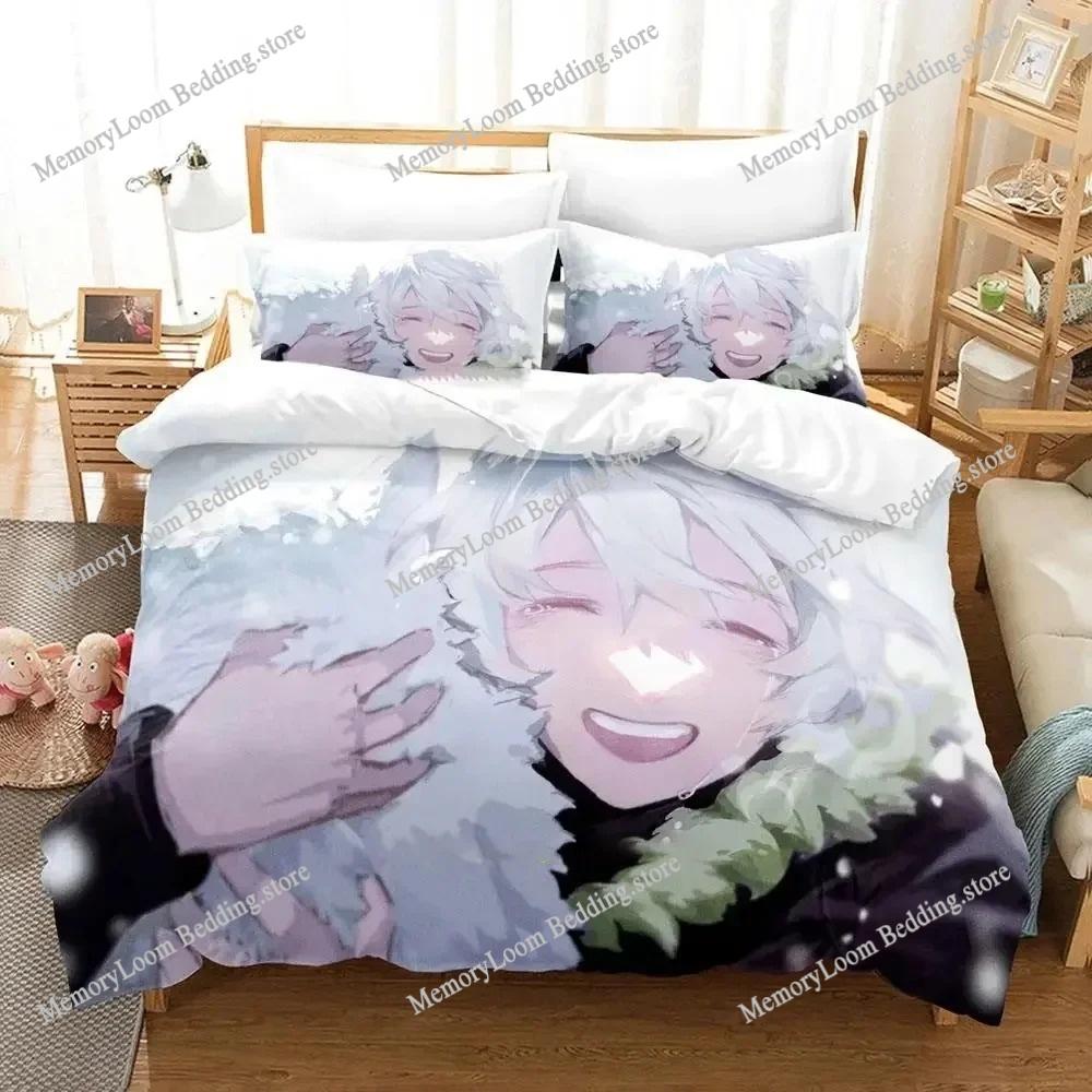3D Printed Anime To Your Eternity Bedding Set Boys Girls Twin Queen Size Duvet Cover Pillowcase Bed Kids Adult Home Textile