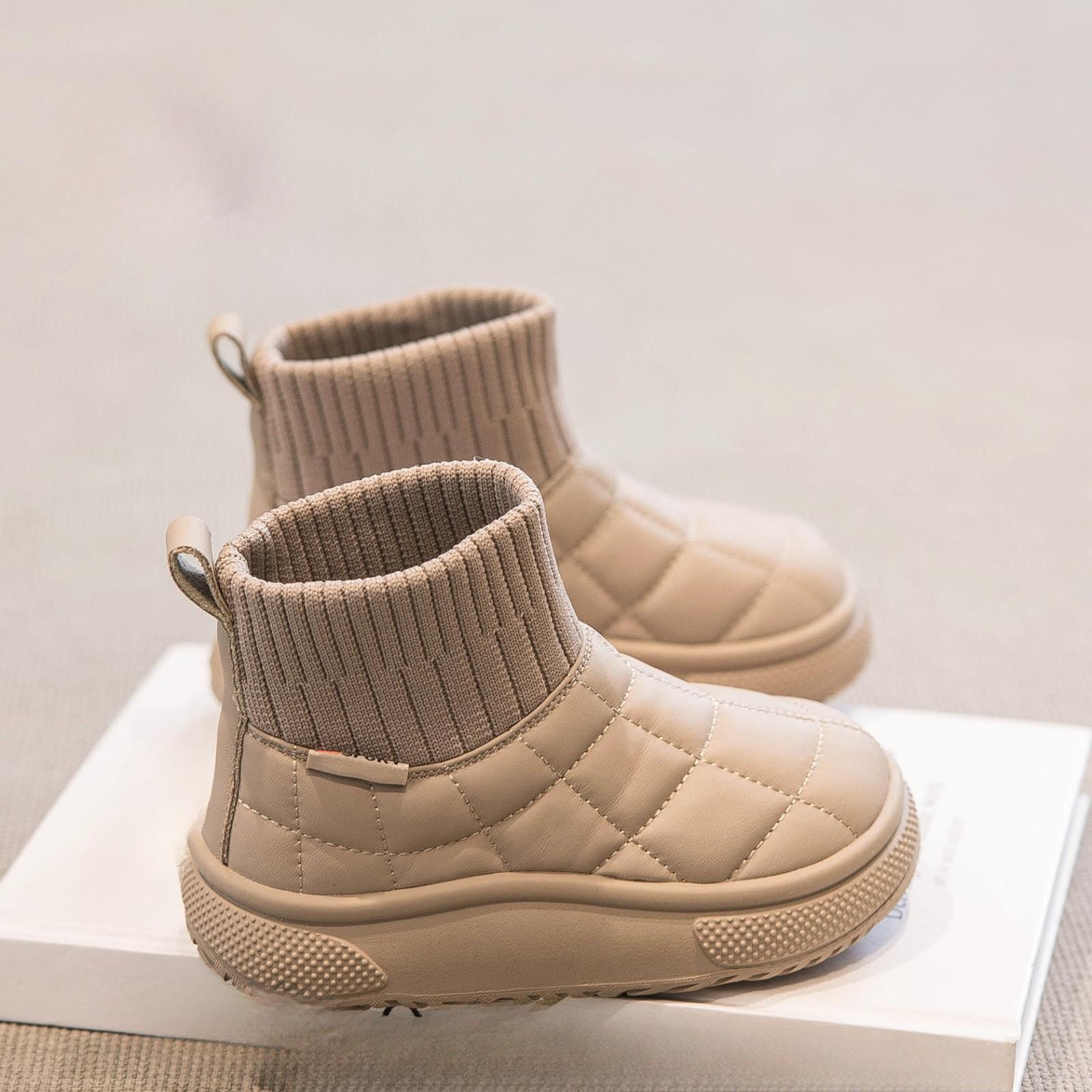 

Зимние новые детские сапоги короткие сапоги 32 хаки