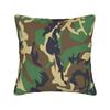 Greens Camouflages Pillowcase Polyester Cushion Cover Decoration Pillow Case Cover Car Zipper 40X40Cm