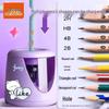 Rechargeable Automatic Electric Pencil Sharpener for Children in True Colors