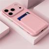 Liquid Silicone Phone Case For For Iphone 17 16 13 15 14 11 12 Pro Max Air 16e Card Holder Wallet Bag Cover For For Iphone 14 15 16 Plus