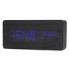 Creative Sound-Activated Wooden Clock - Multifunctional Home & Student Gift