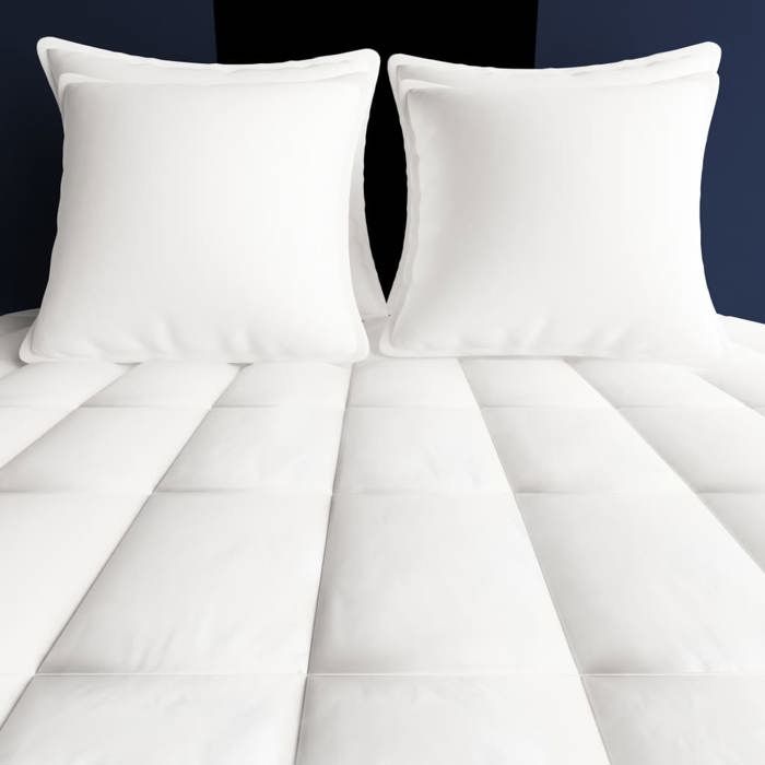 Couette - vidaXL - 140 x 200 cm - Duvet d'hiver - Plume de canard - Lavable en machine