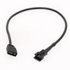 2 szt. Kabel przedłużający RGB SM3/4Pin na 3PIN Żeński/SM3/4Pin Męski Przewód Adapterowy dla Obudowy PC DEEPCOOL/Lian Li Przewód ARGB