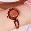 Bracelet Watch Ladies Temperament Waterproof Compact Alloy Quartz Watch
