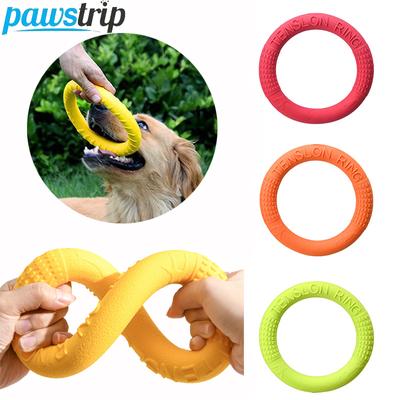 TPR Pet Dog Toys Interactive Pet Toys for Small Large Dogs Funny Puppy Flying Disk Toy Bite-resistant Dog Training Toys