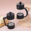 High Borosilicate Glass French Press Coffee & Tea Maker with Seven-Handle Design