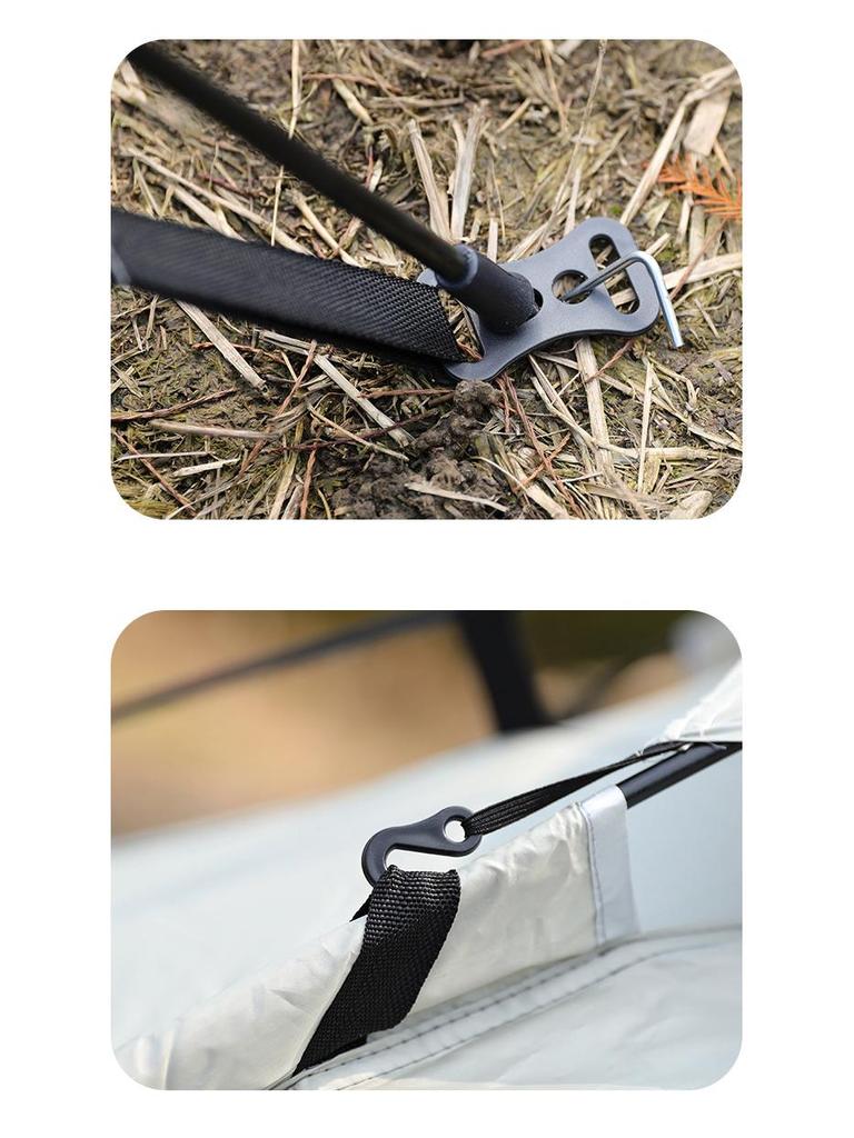 Automatic 3-4 Person Tent with Sun and Insect Protection for Indoor/Outdoor Use