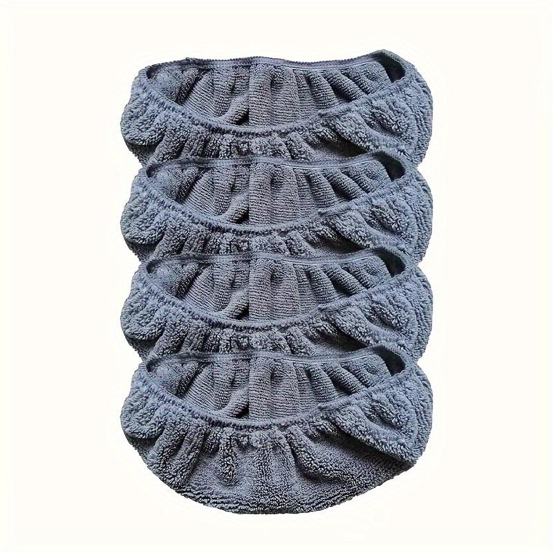 Reusable Microfiber Mop Pads - Washable & Durable, Perfect for Wet or Dry Cleaning, Easy Dust Removal, Essential Household Cleaning Supplies