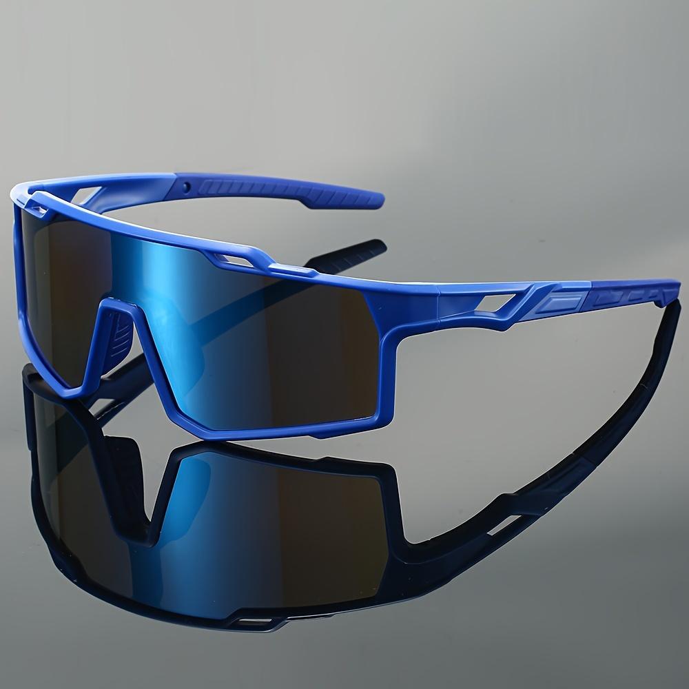 Oversized Cycling Glasses for Men Bicycle Windproof Colorful Coating Sunglasses Outdoor Sports Motorcyc