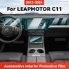 TPU For LEAPMOTOR C11 -2024 Transparent Protective Film Car Interior Central Control Navigation Panel Accessories Sticker