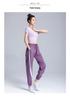 Lulu Yoga Quick-Dry Tight Short-Sleeve Sports Top with Chest Pads & Beautiful Back Strap for Autumn/Winter.
