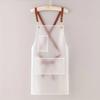 Waterproof Kitchen Apron Transparent Black Cleaning Aprons New Work Apron