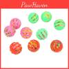 Colorful Bird Toy Ball 10pcs Hollow Stuffed Parrots Foraging Balls With Bell For Budgie Cockatiel
