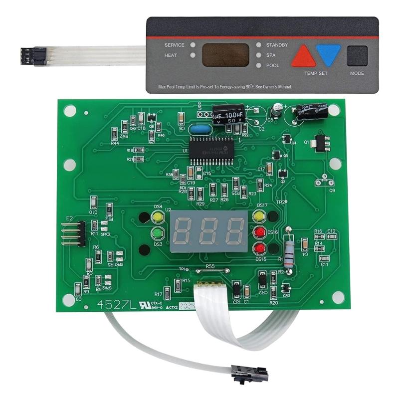 

High Durability Keyboards Set Replacement for Pool Spa Heaters Features Quick Setups and Smarted Control.