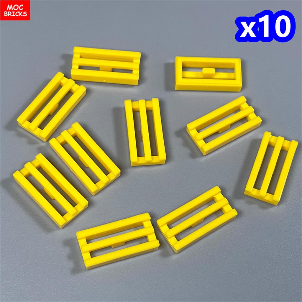 100pcs / lot MY OWN CREATION Blocks Tile Modified 1x2 Grille Including Bottom Groove Lip fit Including 2412b Building Blocks DO-IT-YOURSELF