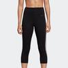 Adidas W D2M 3S 34 Tig Training Sports Knitted Tight Pants Women Bottoms Black DU2043