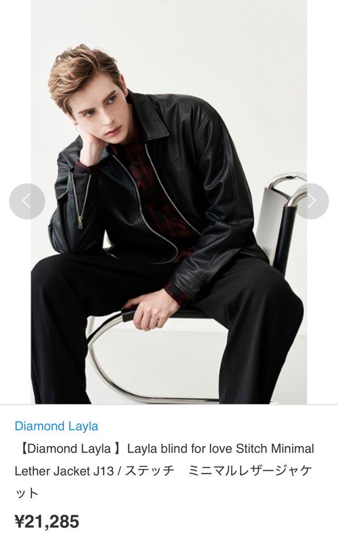 

[USED] leather jacket korea