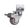 JNL L-Type TPR Rubber Silent Swivel Caster Wheels with Bearings