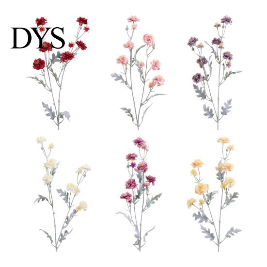 Maintenance Free Floral Decor Artificial Camellia Flowers, Realistic Fake Faux Silk Soft Texture Flowers Bendable Flower Stems for Home Vase