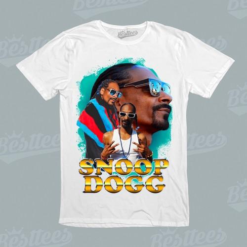 Mens/Women/kids American Rapper Snoop Dog HIP-HOP RAP Music Tees New T-Shirt S разноцветный
